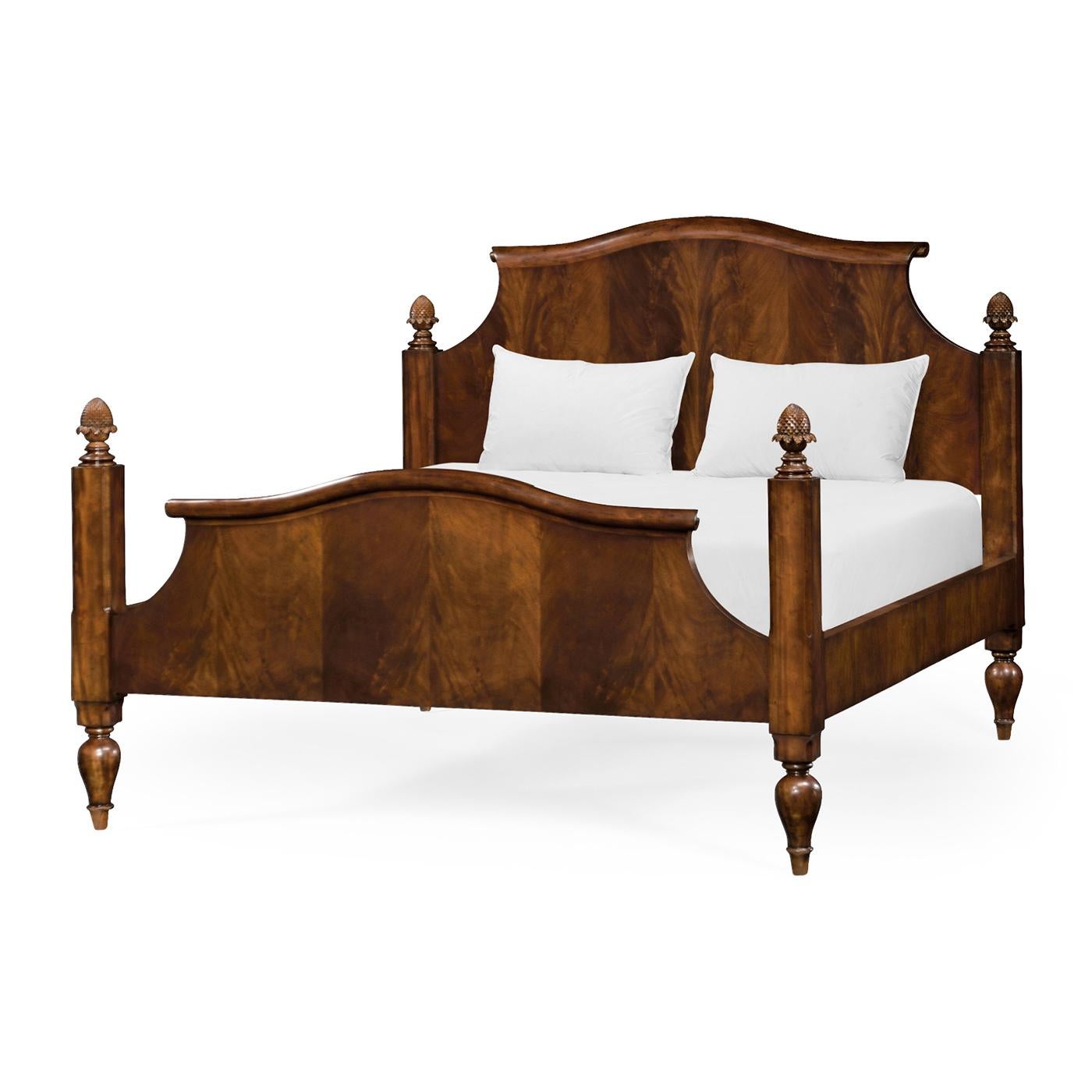 king size mahogany bed frame