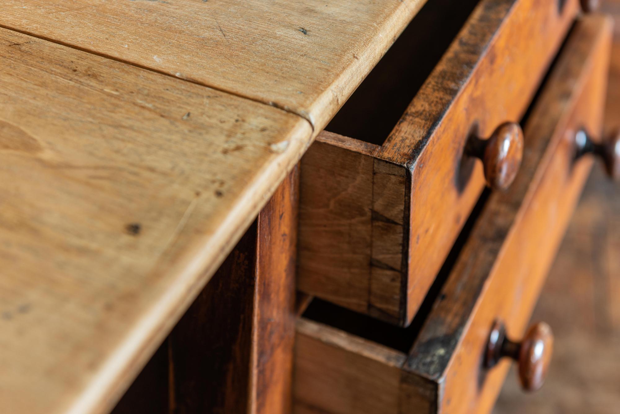 British Mahogany Printers Table 'Waterlow & Sons London'