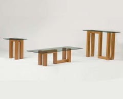 Puzzle-Konsole aus Mahagoni von Lee Weitzman