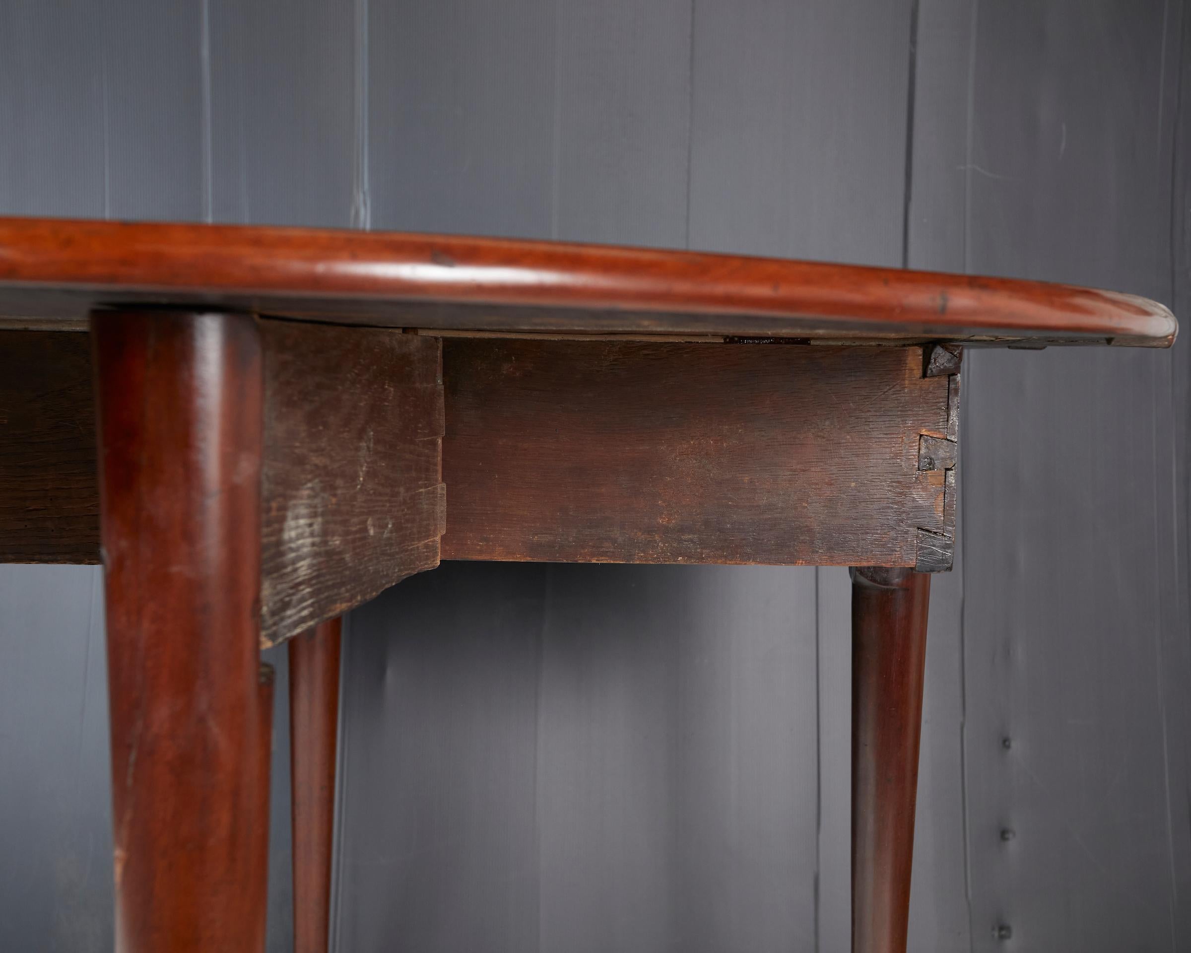 Mahogany Queen Anne Drop Leaf Table 3