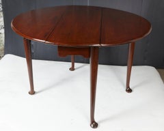 Mahogany Queen Anne Drop Leaf Table