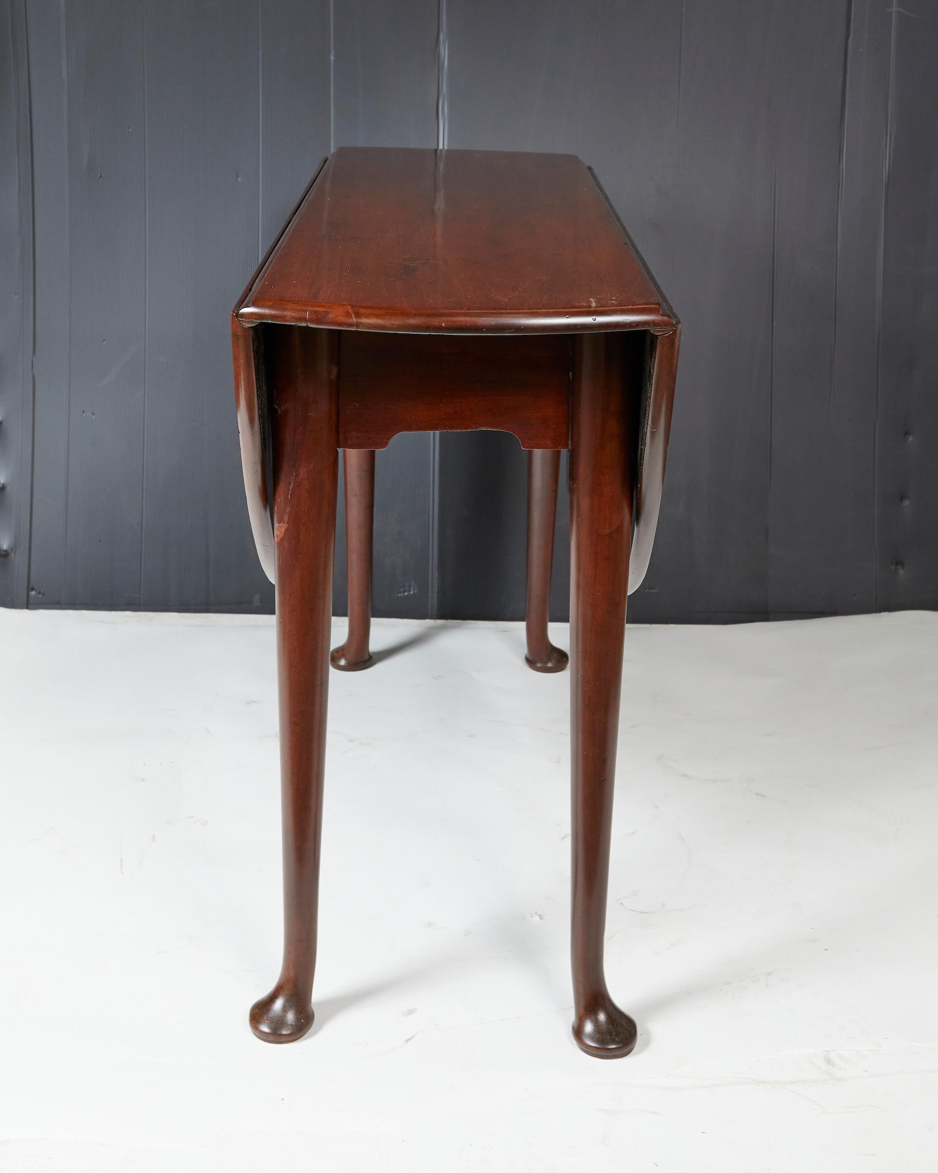 antique drop leaf table