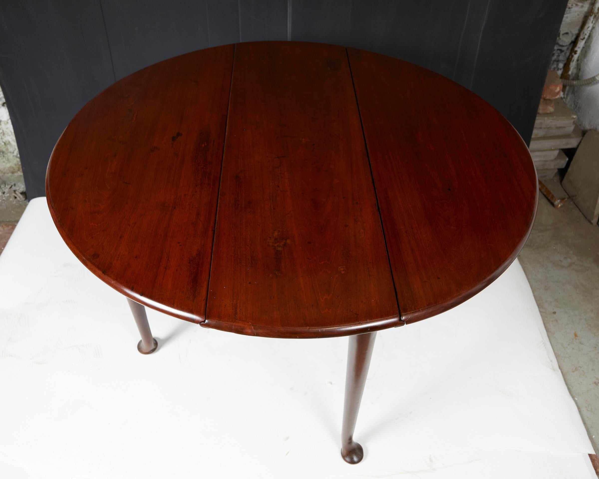 Mahogany Queen Anne Drop Leaf Table 2