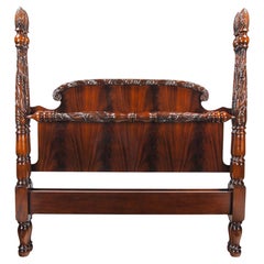Mahogany Queen Size Poster Bed