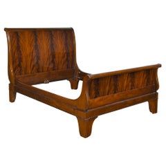 Mahogany Queen Size Sleigh Bed