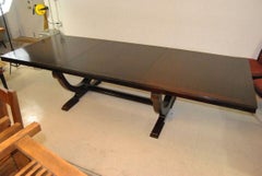 Mahogany Rectangle Dining Room Table by Barbara Barry for Baker Furniture