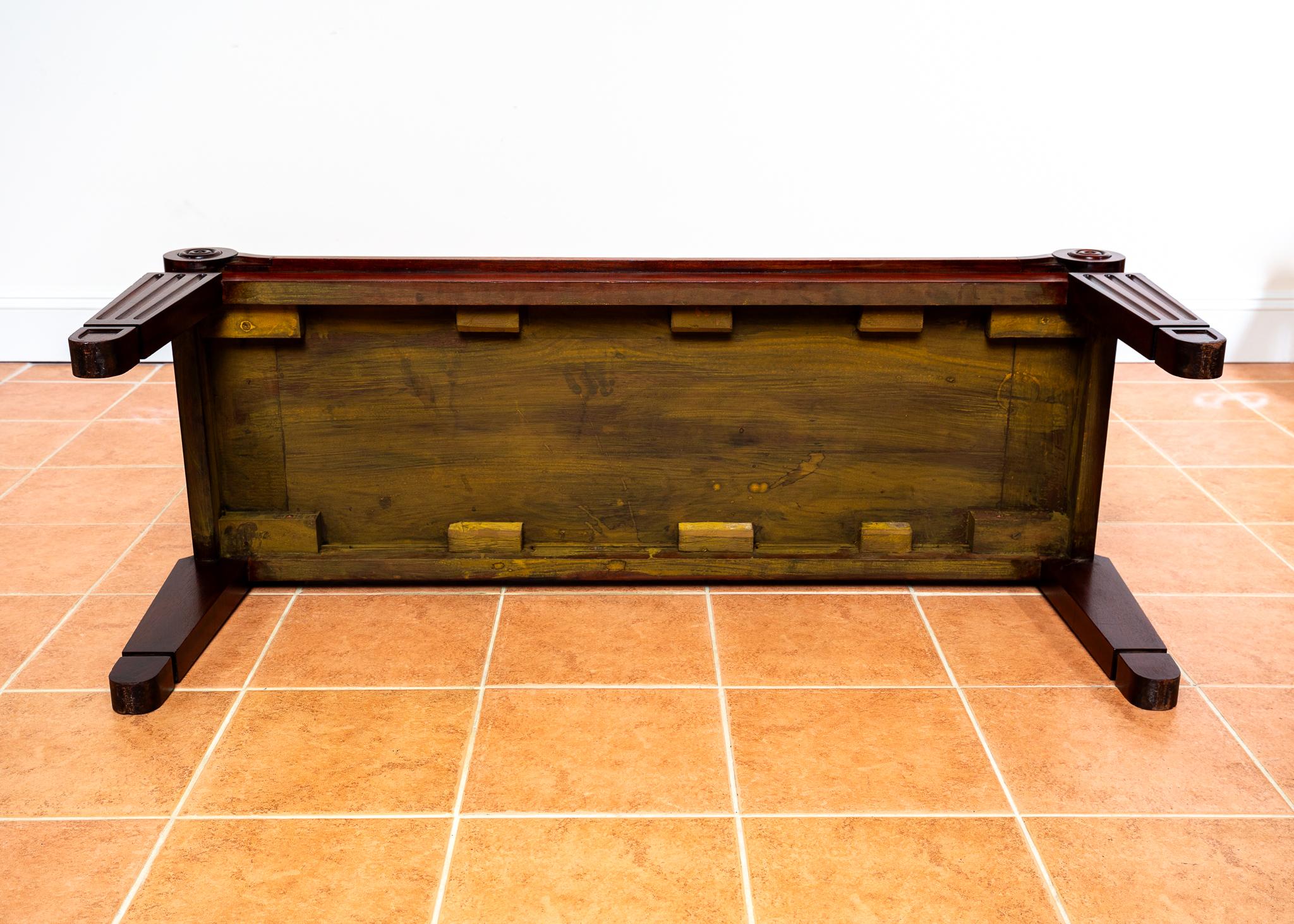 Mahogany Regency Bench Window Seat Marsh & Tatham Georgian Country House 1820 For Sale 12