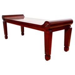 Mahogany Regency Bench Window Seat Marsh & Tatham Georgian Country House 1820