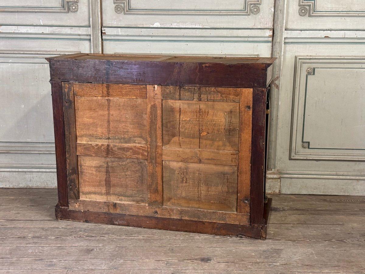 Mahogany ‘retour D'Égypte’ console table, early 19th century For Sale 6