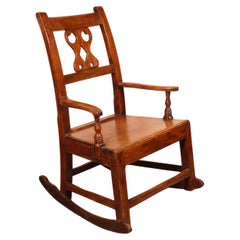 Antique Mahogany Rocking Chair - 18th Century - Wales