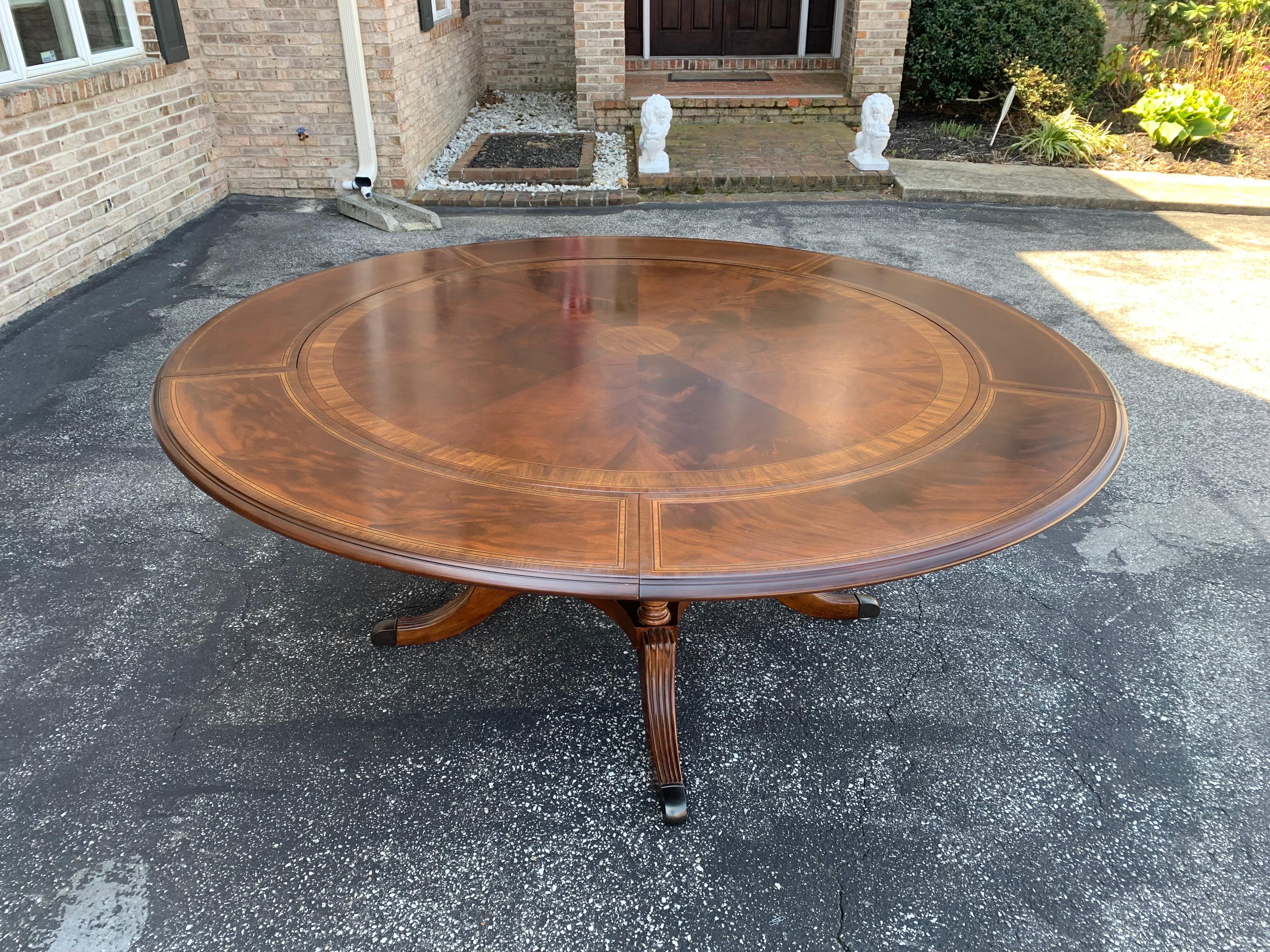oversized round table