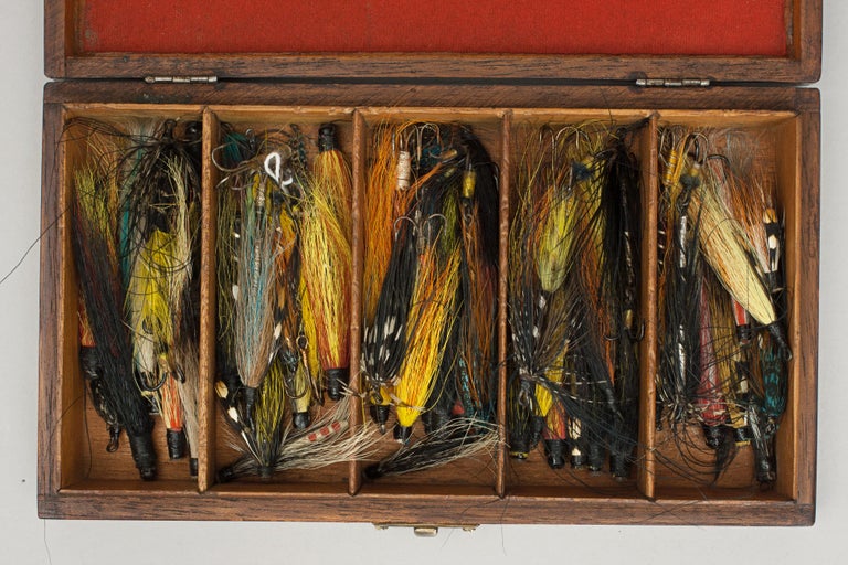 Mahogany Salmon Fishing Fly Box, Hardy's Fishing Tackle at 1stDibs hardy fly box, salmon