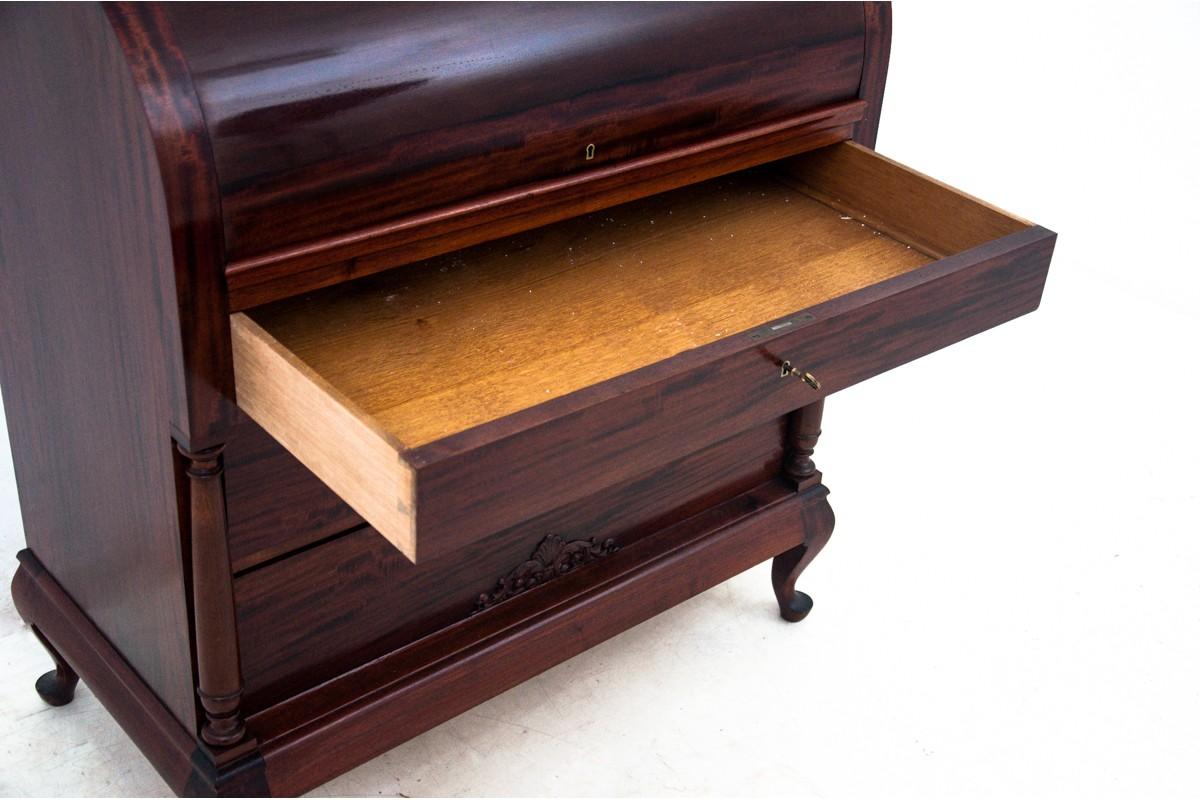 Mahogany Secretary Desk, Northern Europe, 1900s In Good Condition In Chorzów, PL
