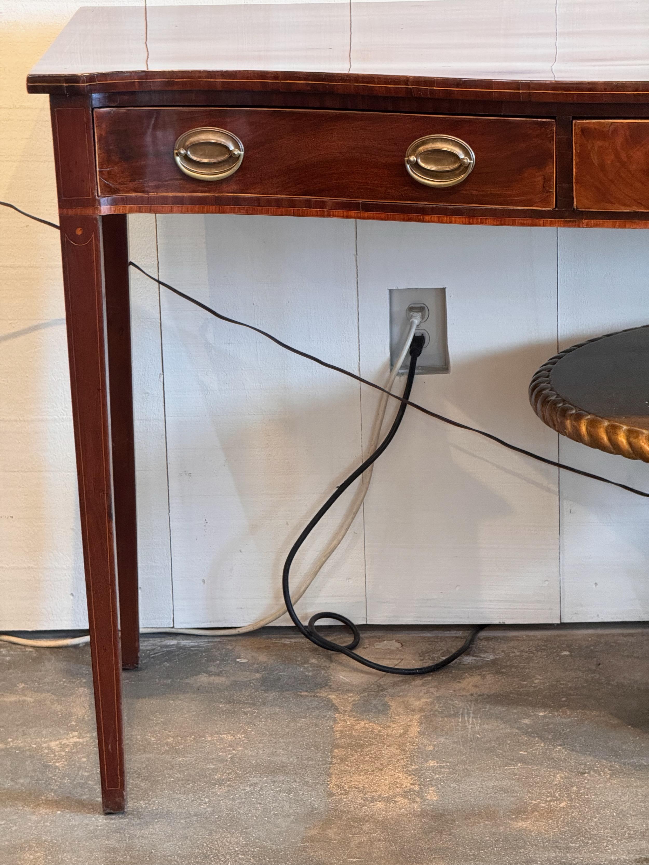 British Mahogany Server