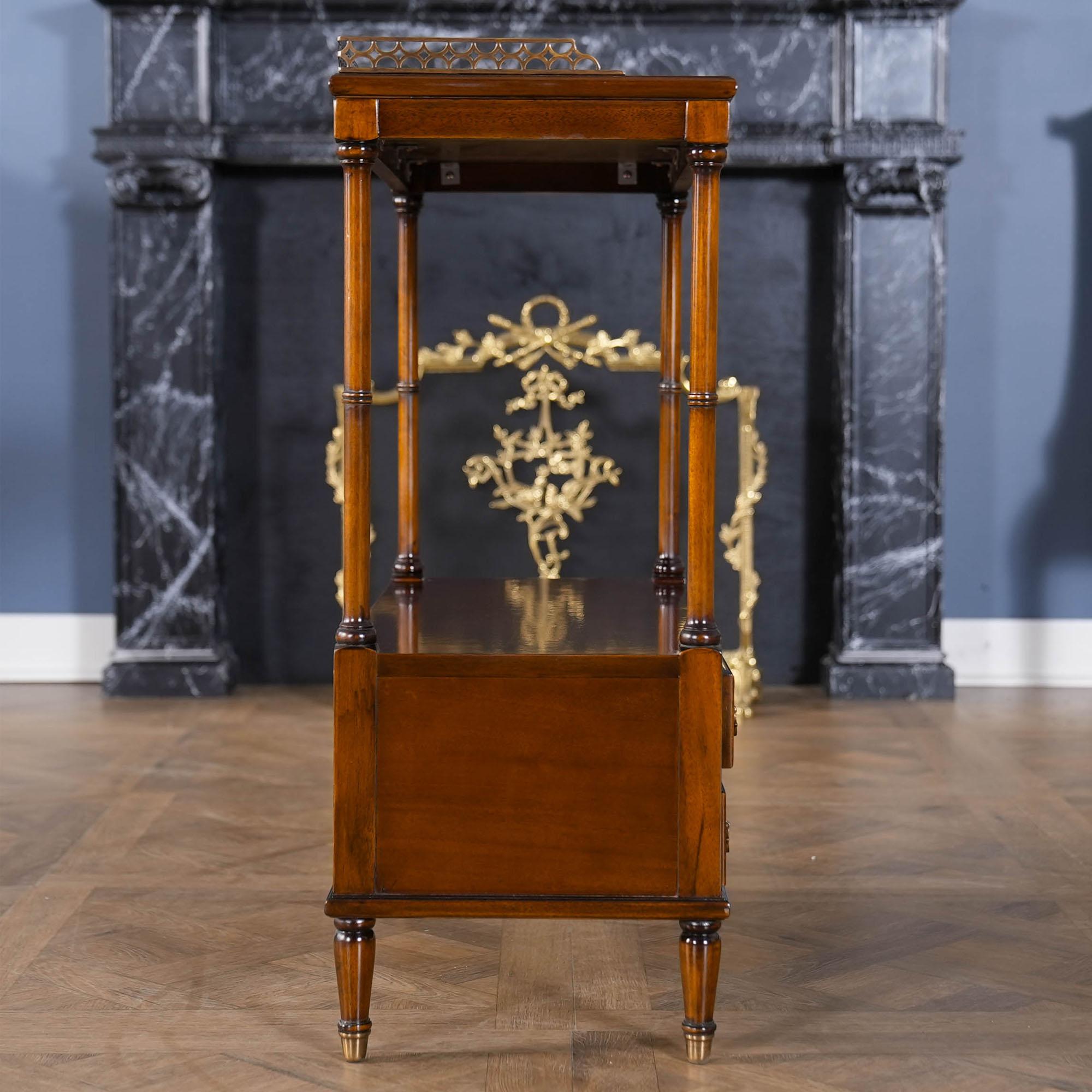 Mahogany Serving Table For Sale 5