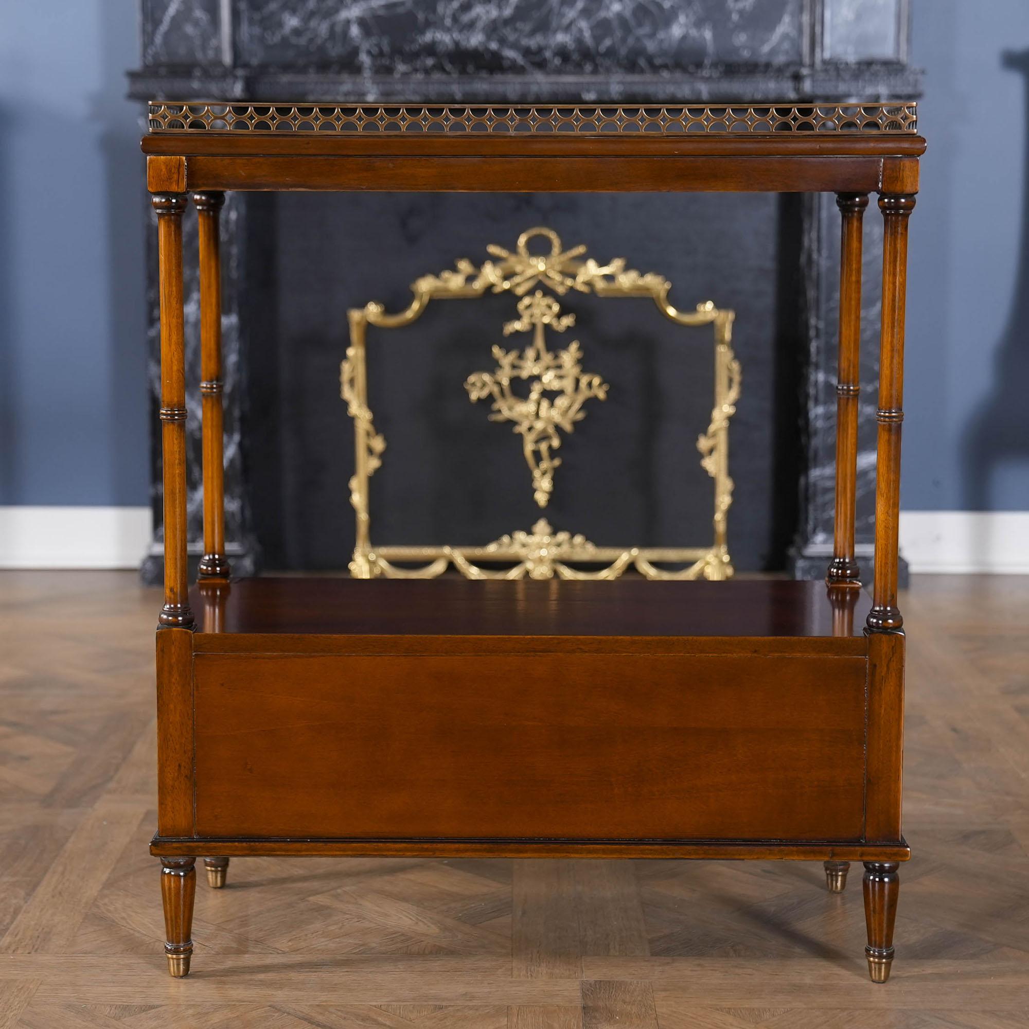 Mahogany Serving Table For Sale 6