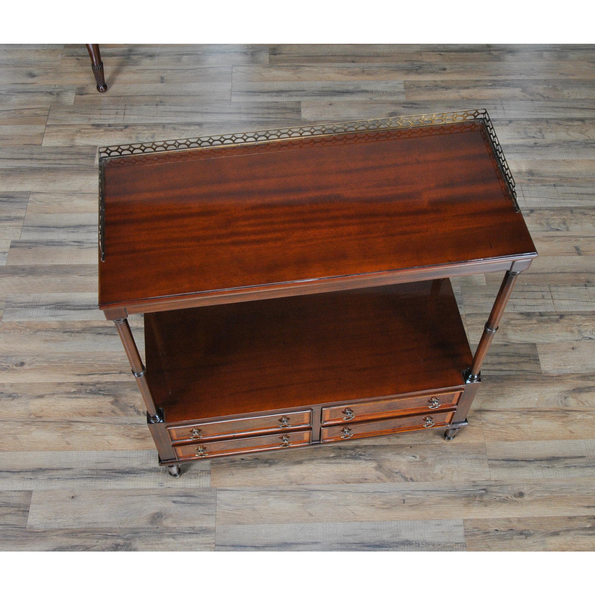 Mahogany Serving Table  For Sale 2