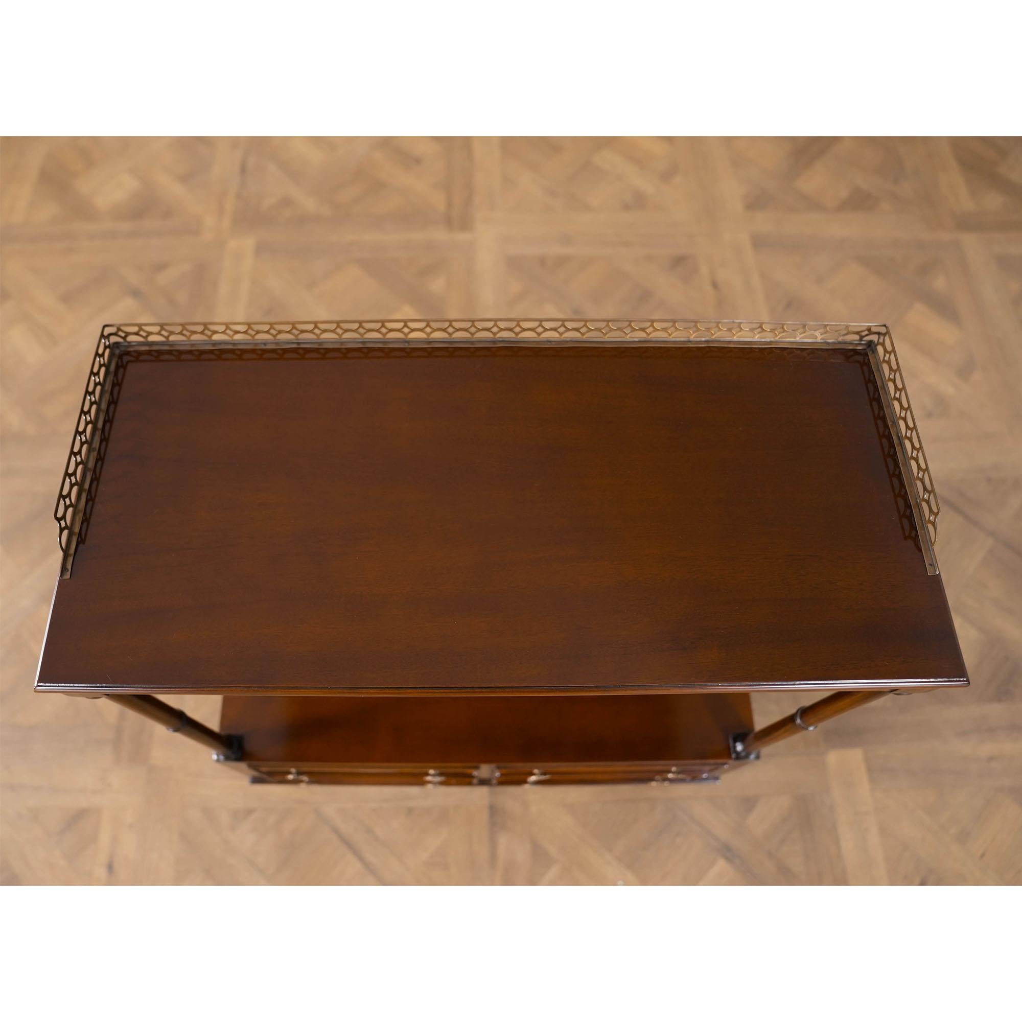 Mahogany Serving Table For Sale 2