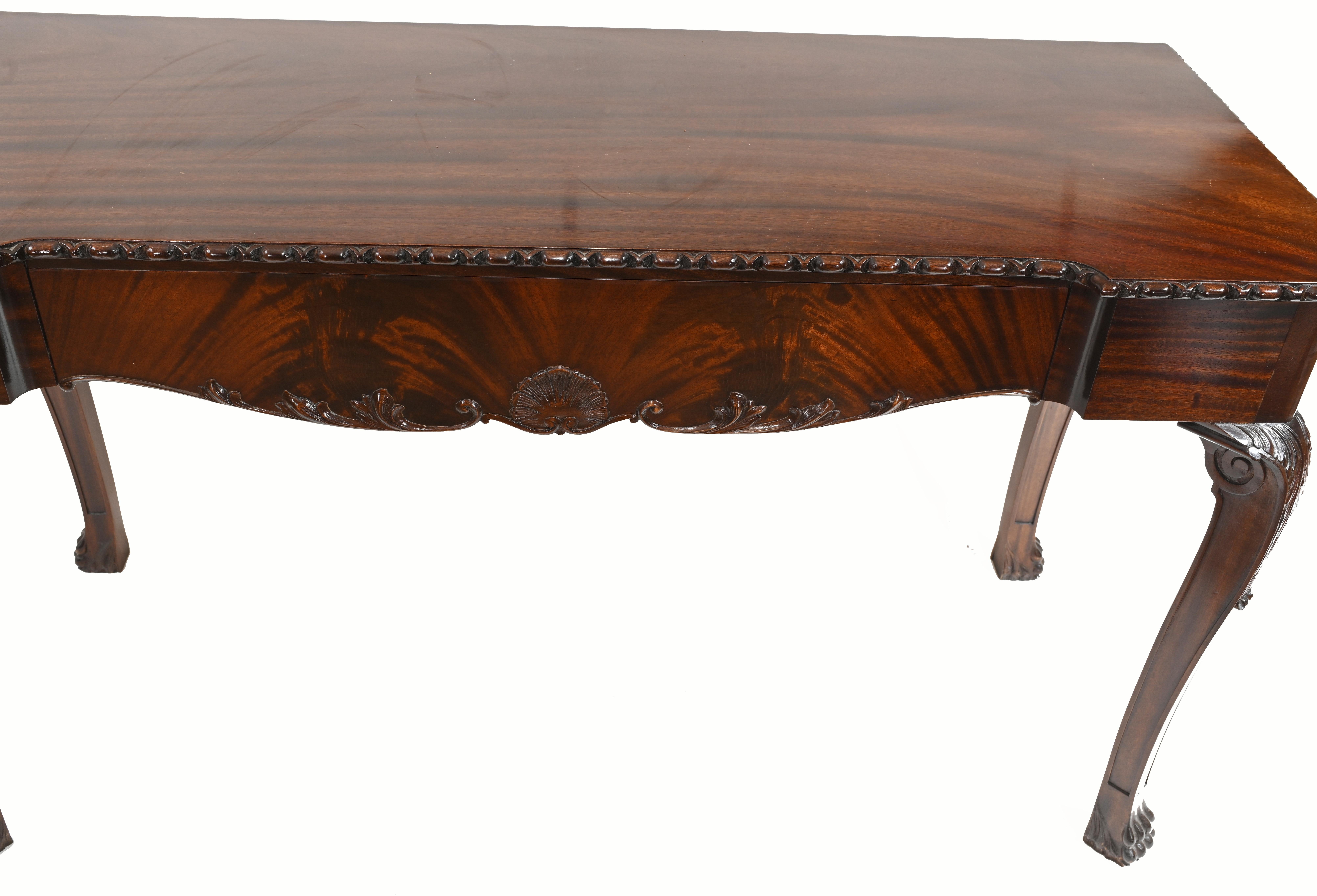 Late 19th Century Mahogany Serving Table Gillows Buffet 1880 For Sale