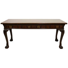 Mahogany Serving Table or Hall Table by Whytock and Reid of Edinburgh