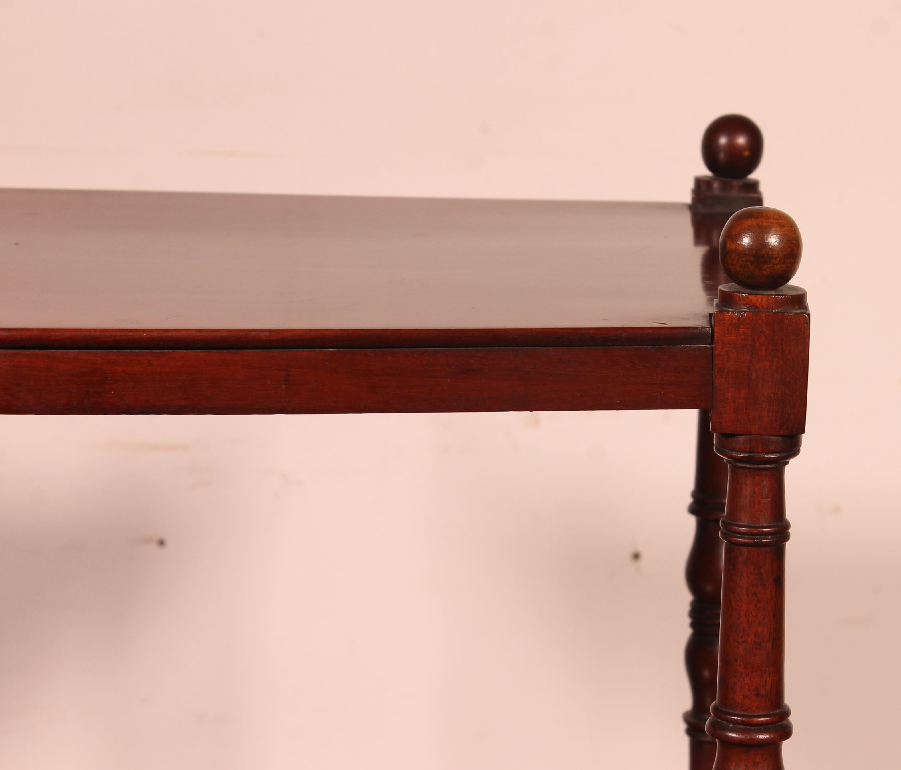 British Mahogany Shelf Called Whatnot, From The First Part Of The 19th Century For Sale