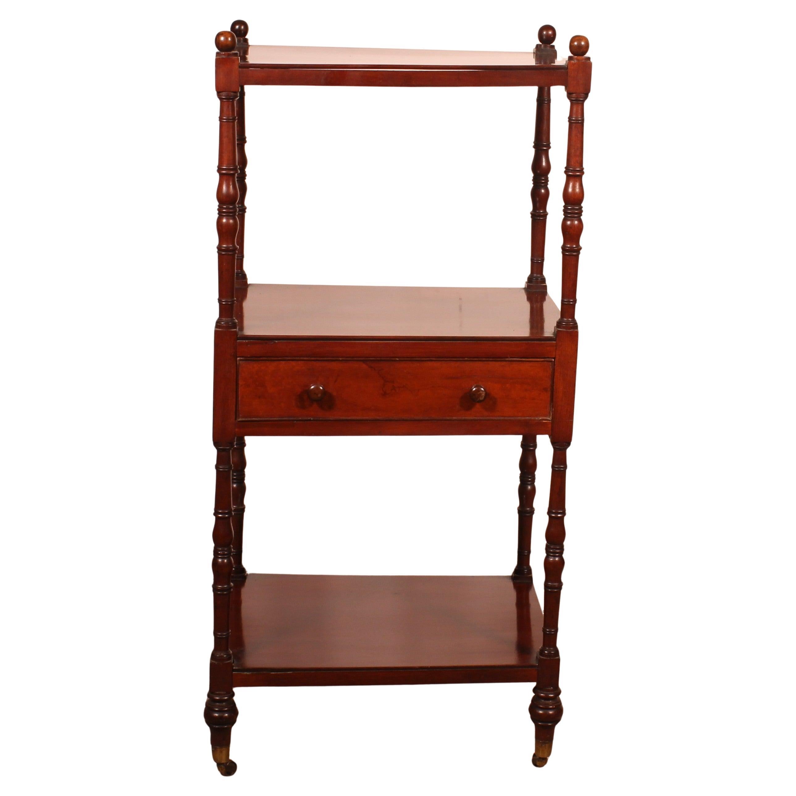Mahogany Shelf Called Whatnot, From The First Part Of The 19th Century