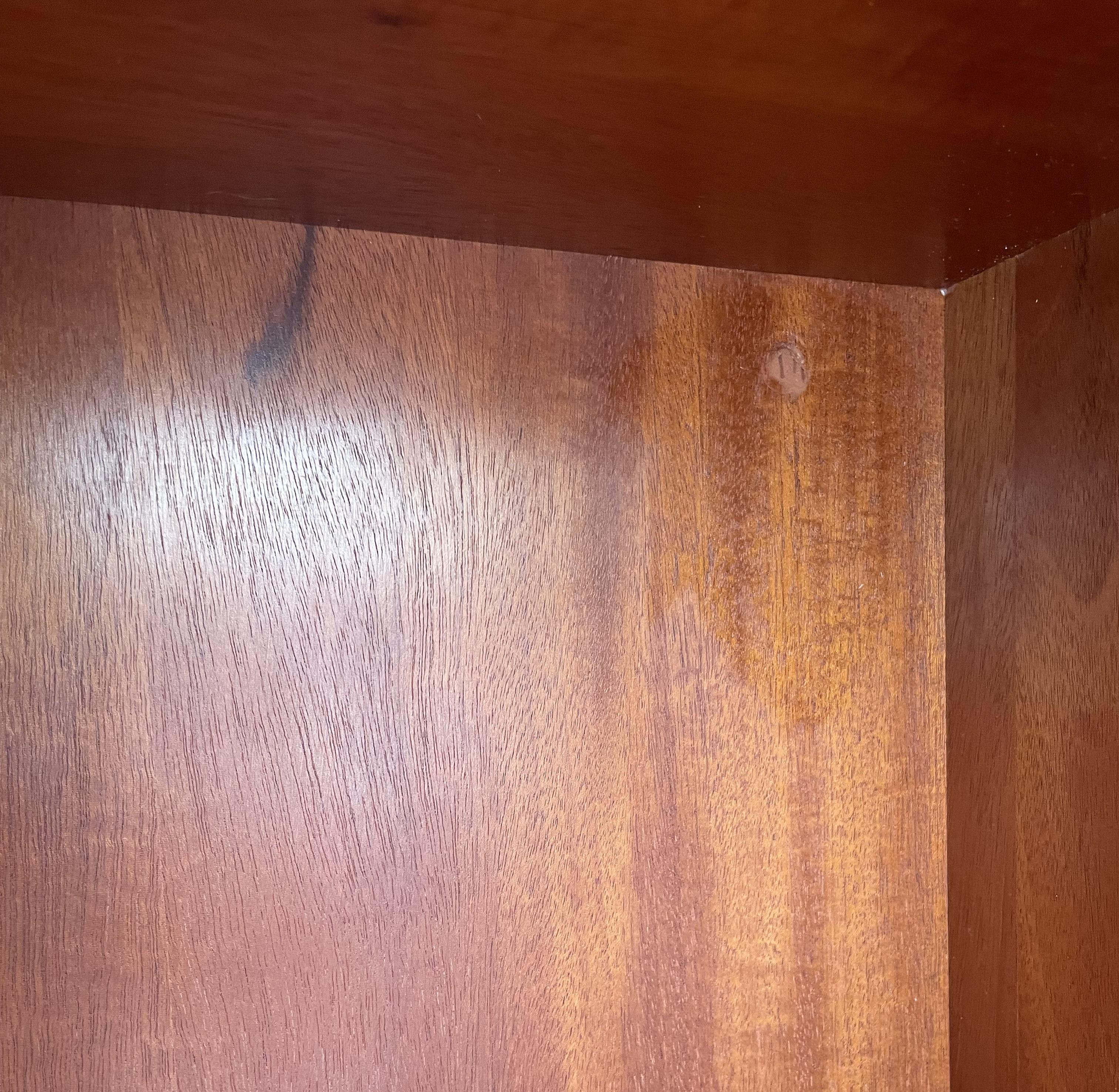 Mahogany shelving by Christian Hvidt For Sale 4