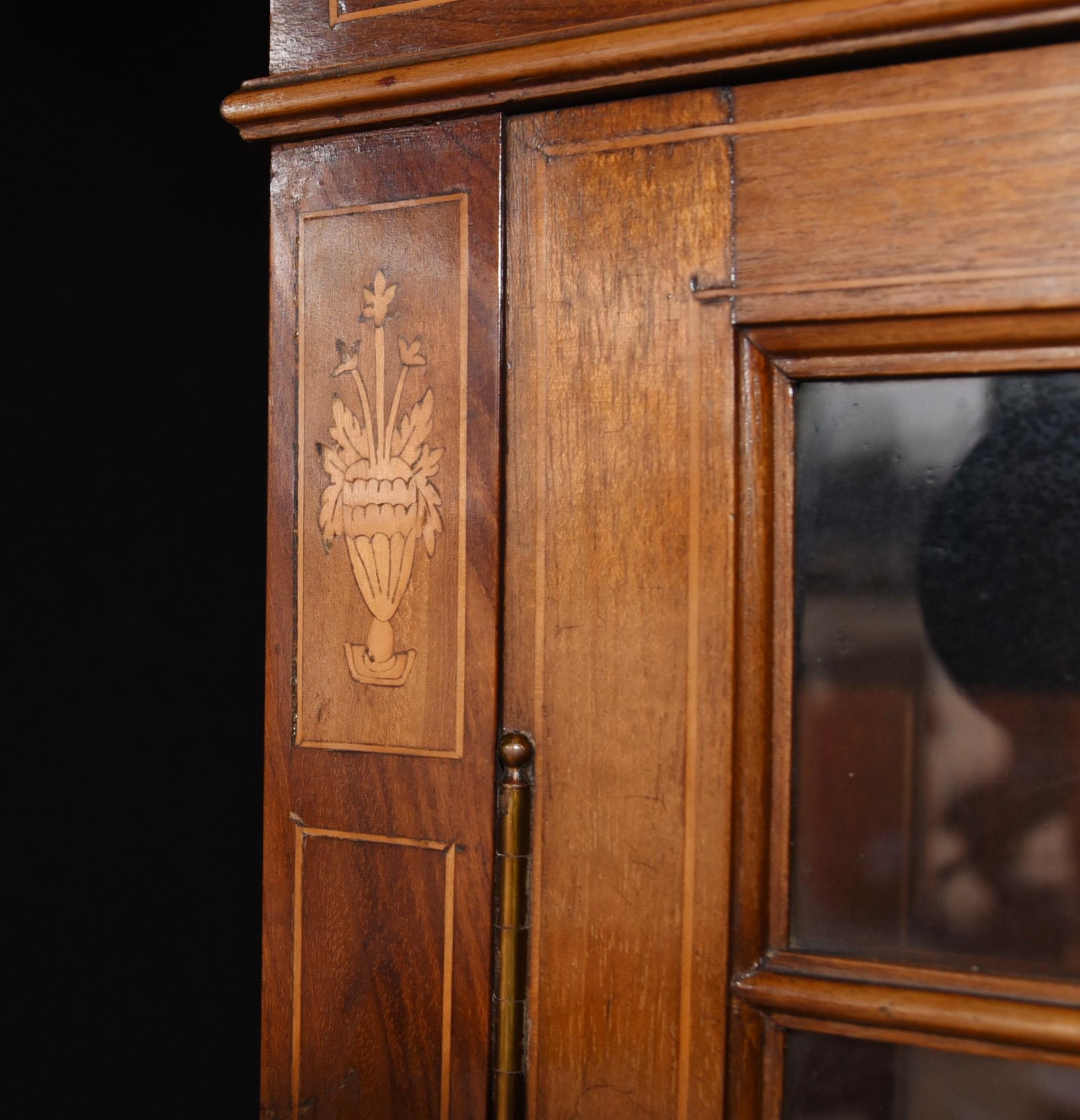 Mahogany Sheraton Regency Display Cabinet Bookcase 9
