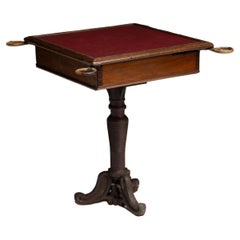 Mahogany Ships Table, England circa 1900