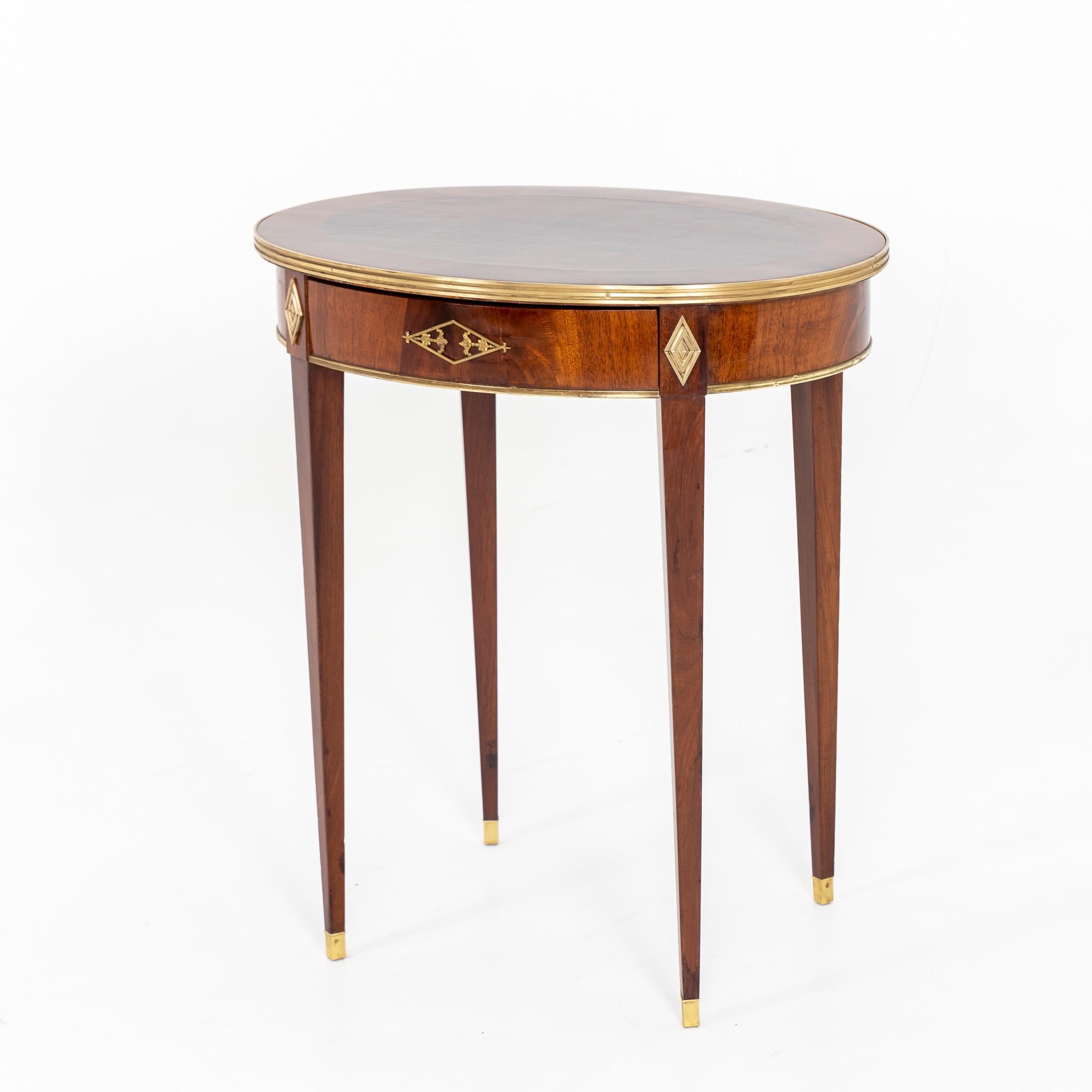 Mahogany Side Table, Baltic States, Early 19th Century For Sale at 1stDibs