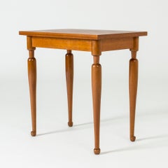 Mahogany Side Table by Josef Frank for Svenskt Tenn, Sweden, 1950s
