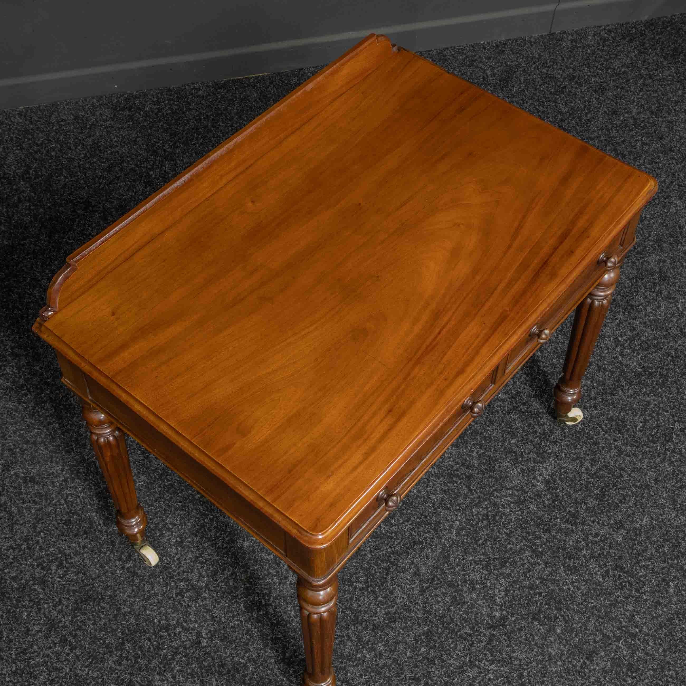 Mahogany Side Table by Maple For Sale 1