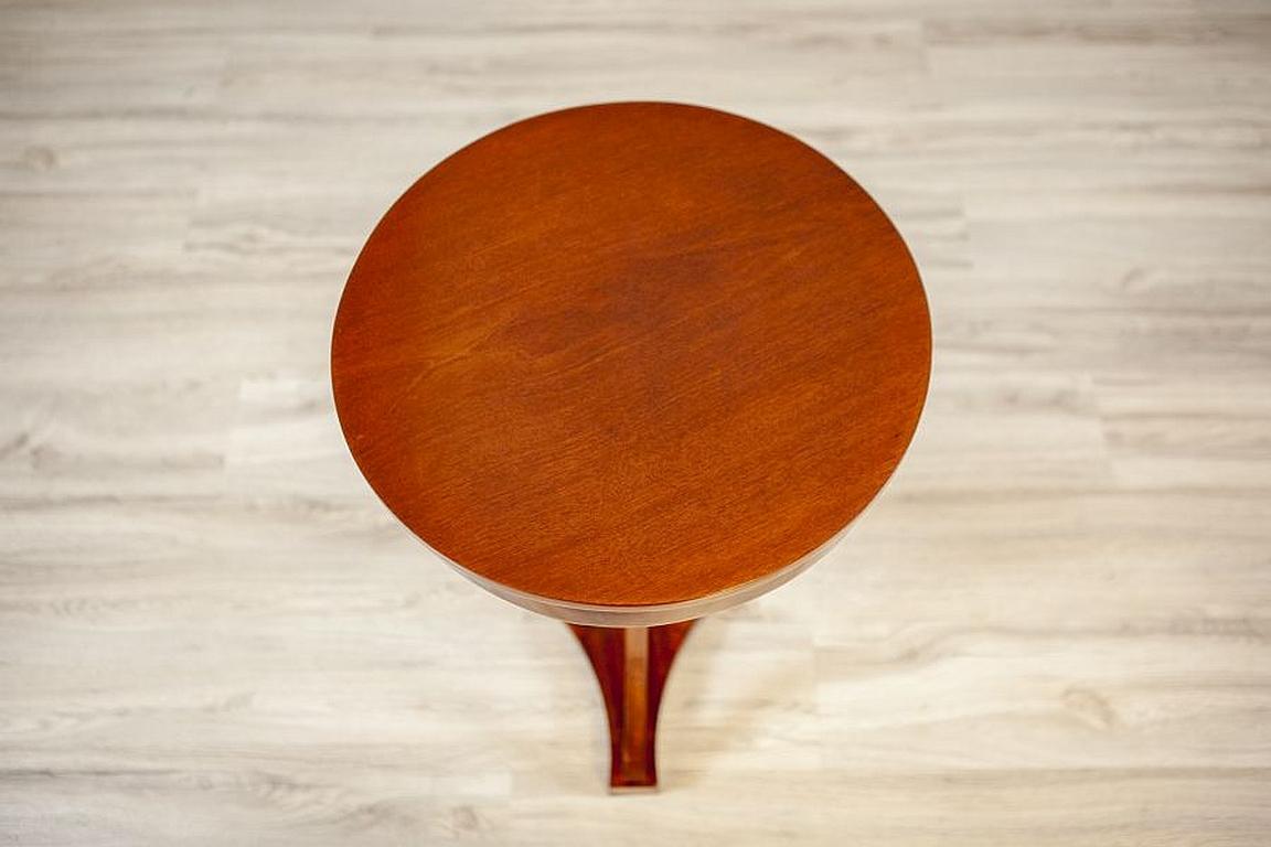 European Mahogany Side Table from the Early 20th Century