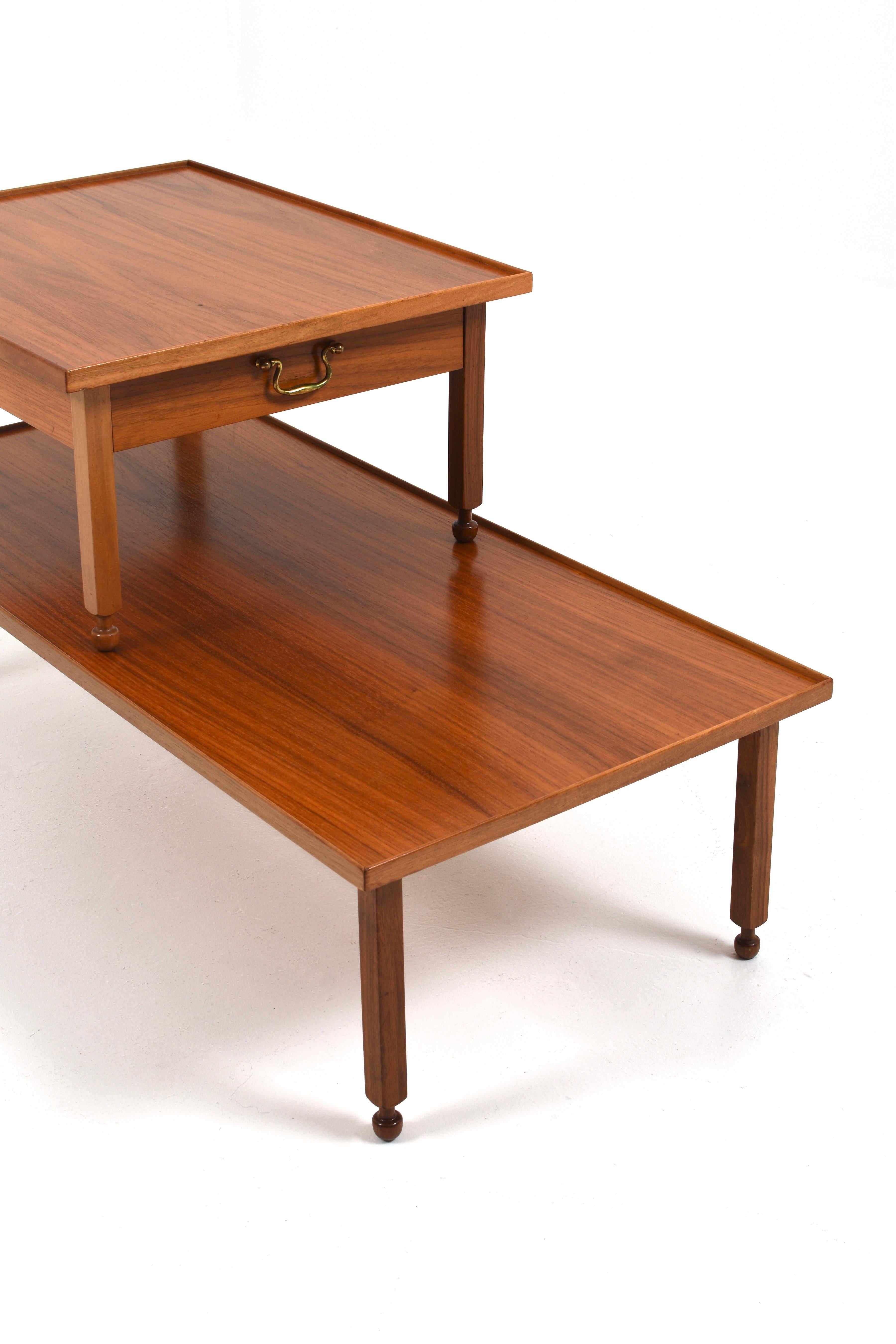 Mahogany Side Tables by Josef Frank for Svenskt Tenn, Set of 2 In Good Condition For Sale In Göteborg, SE