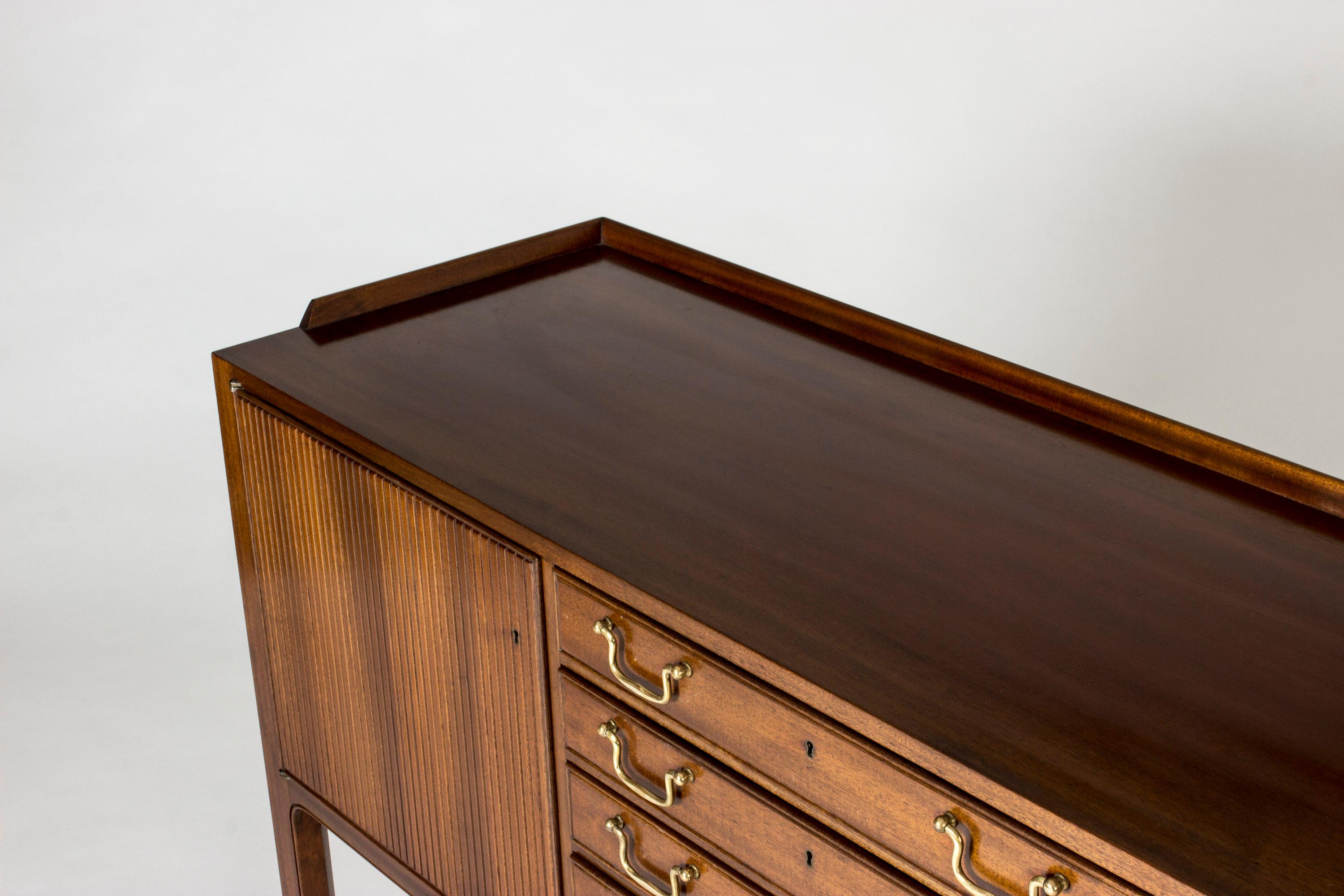 Mid-20th Century Mahogany Sideboard by David Rosén