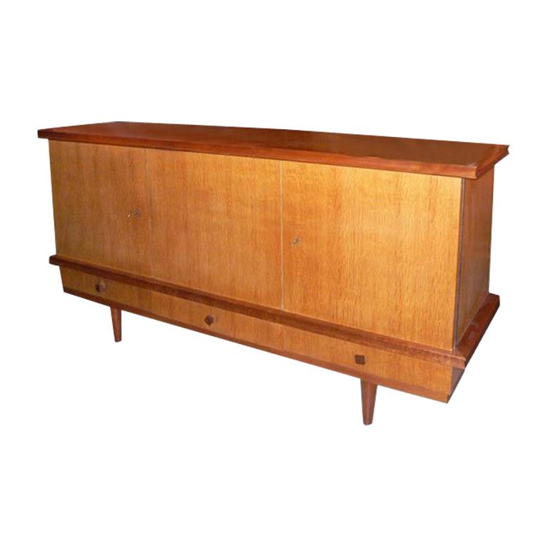 Mahogany Sideboard by G. Poisson For Sale