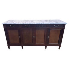 Sideboard aus Mahagoni im Stil Ludwigs XVI.