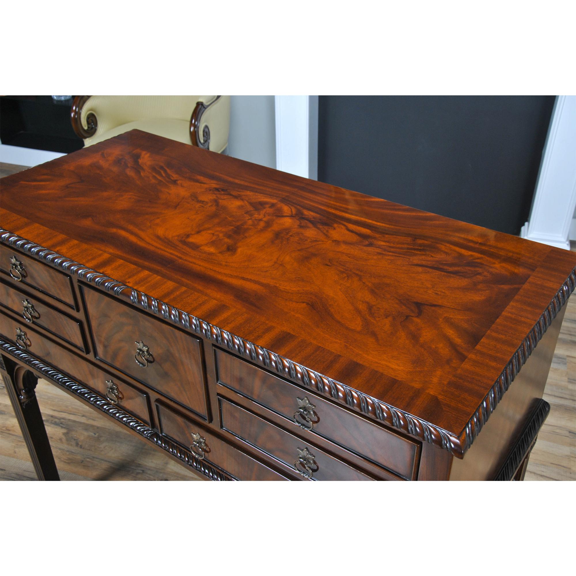 Regency Mahogany Silver Chest For Sale
