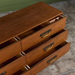 Mahogany Six Drawer Dresser for Heritage-Henredon, c.1950s