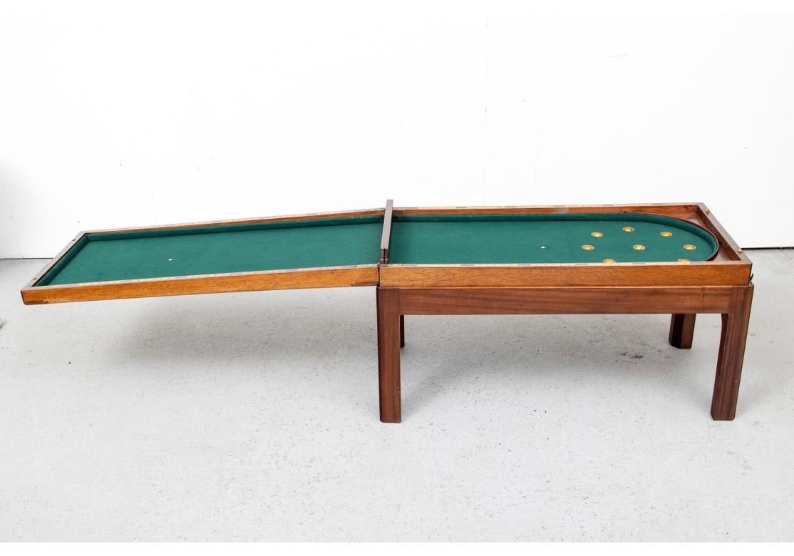 Skittle Ball-Tisch aus Mahagoni als Cocktailtisch im Angebot 4
