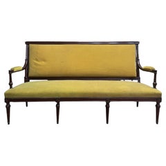 Mahogany sofa Louis XVI period attributed to Jacob