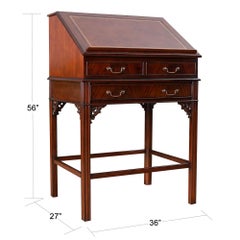 Mahogany Stand Up Desk