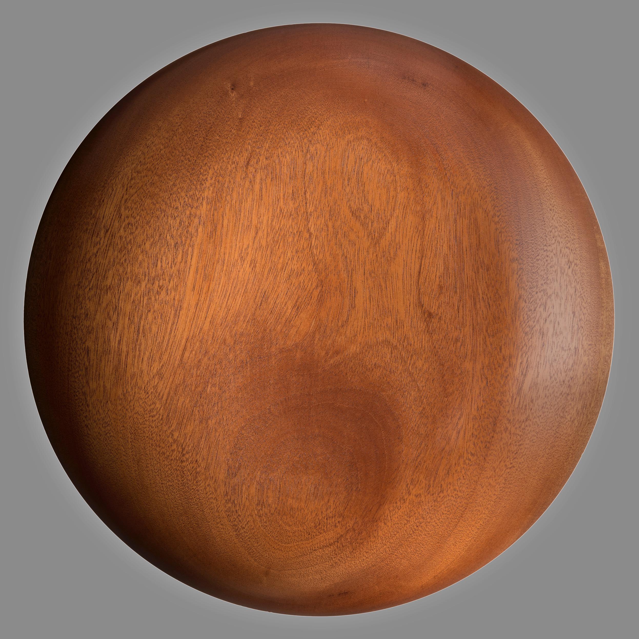 Mahogany Stool by Aldo Bakker 'Honduran Wood Edition' In New Condition For Sale In New York, NY