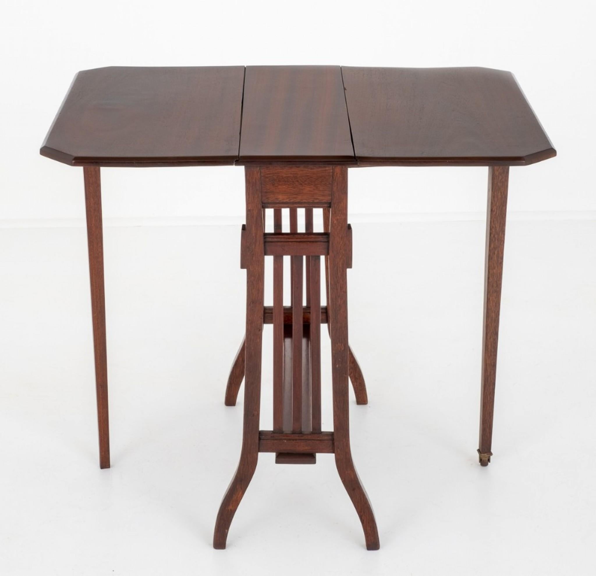 Sutherland-Tisch aus Mahagoni im viktorianischen Stil, 1880 im Angebot 2