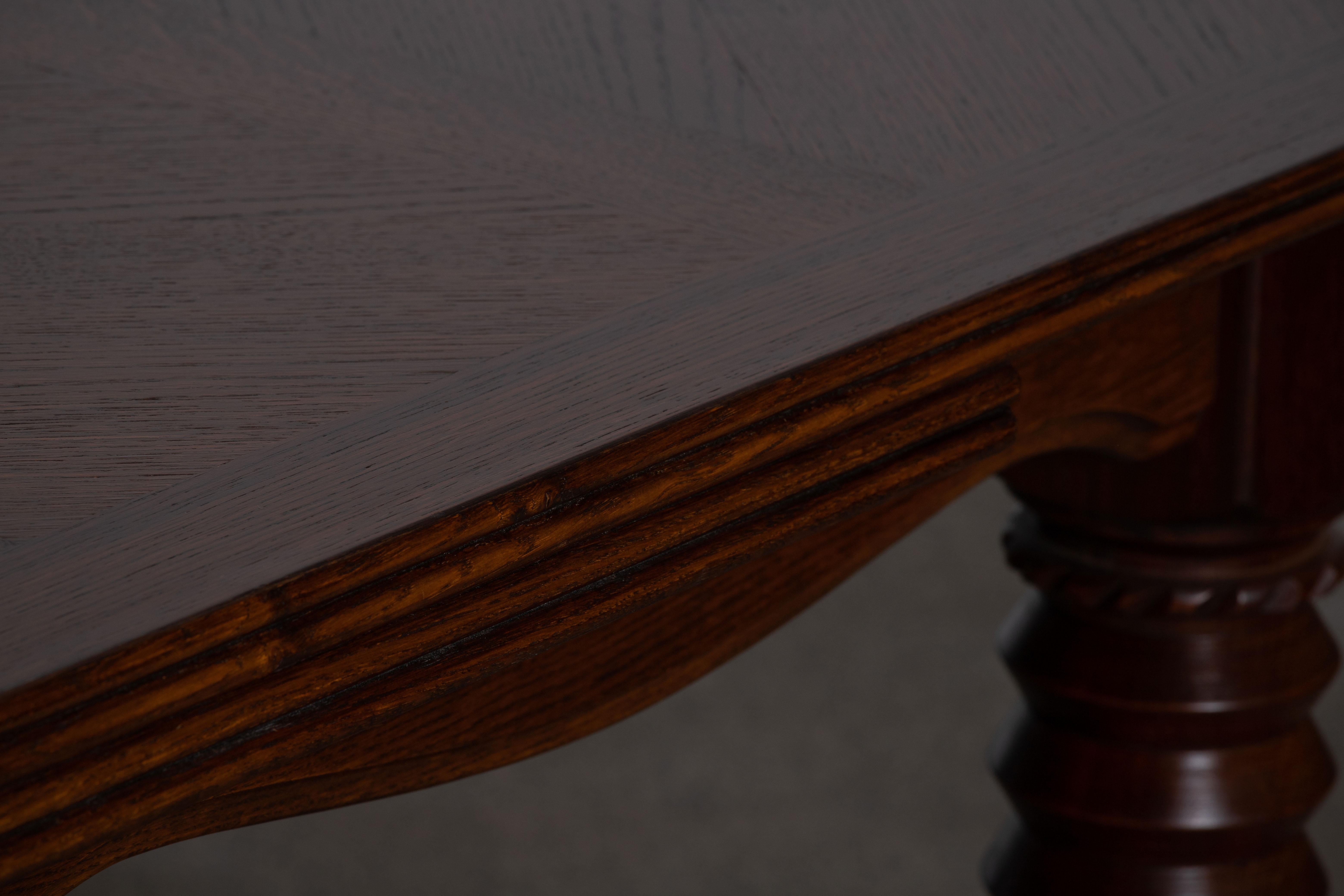 Mahogany Table, 1940s, France For Sale 4