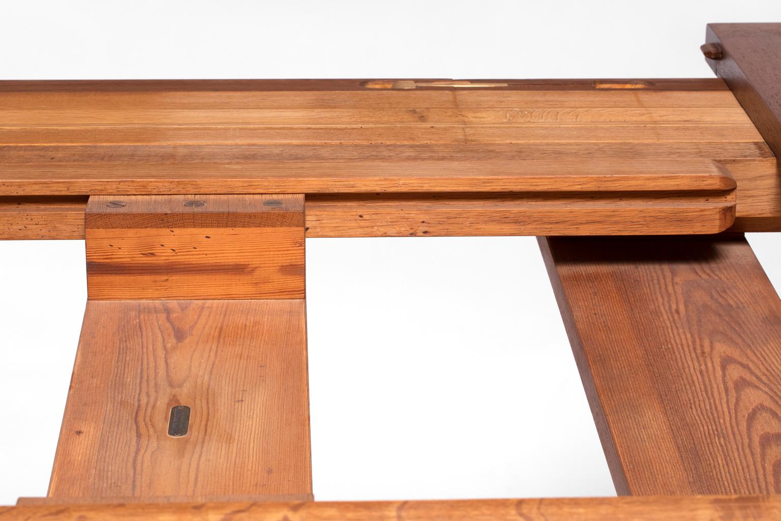 Henrik Worts Erik Worts Danish Mid-Century Modern Mahogany Table & Chairs For Sale 7