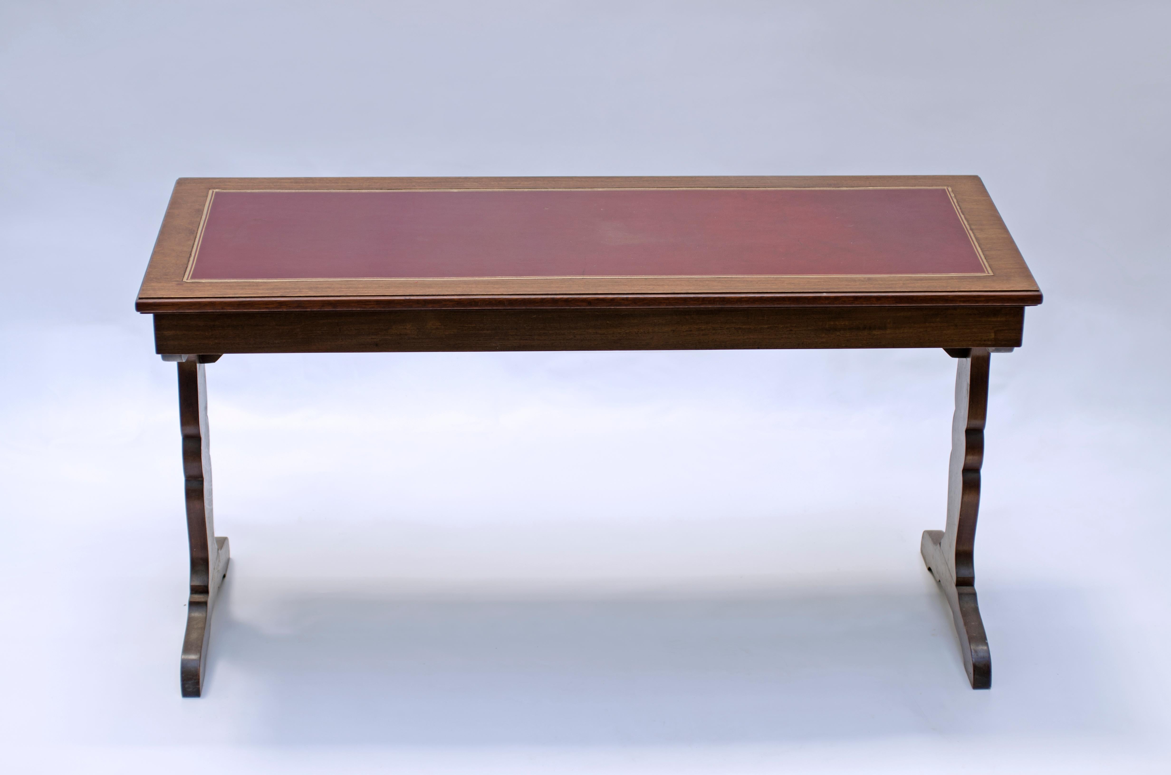Art Deco Mahogany Table by Jean-Michel Frank & Casa Comte Srl For Sale