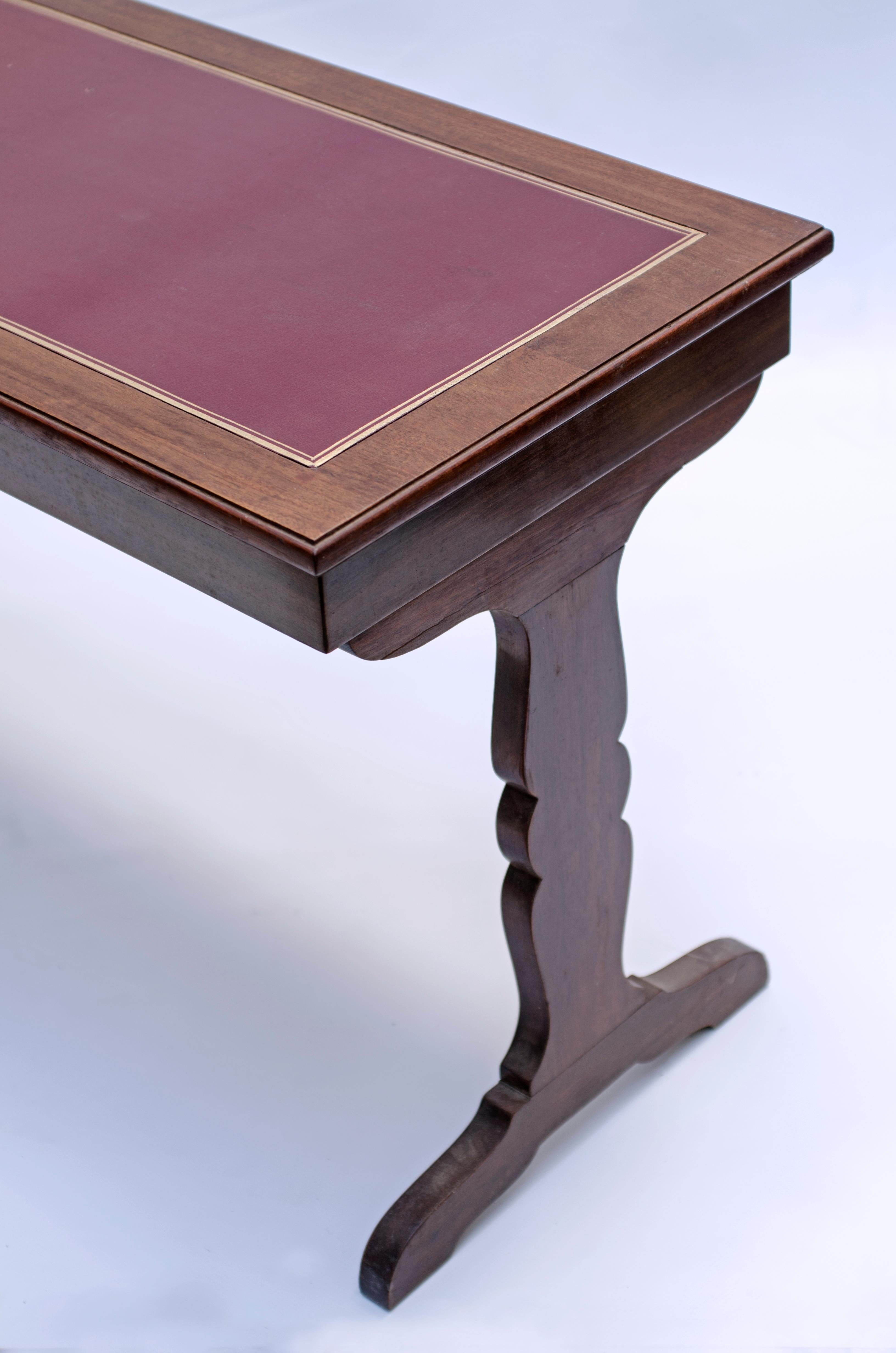 Argentine Mahogany Table by Jean-Michel Frank & Casa Comte Srl For Sale