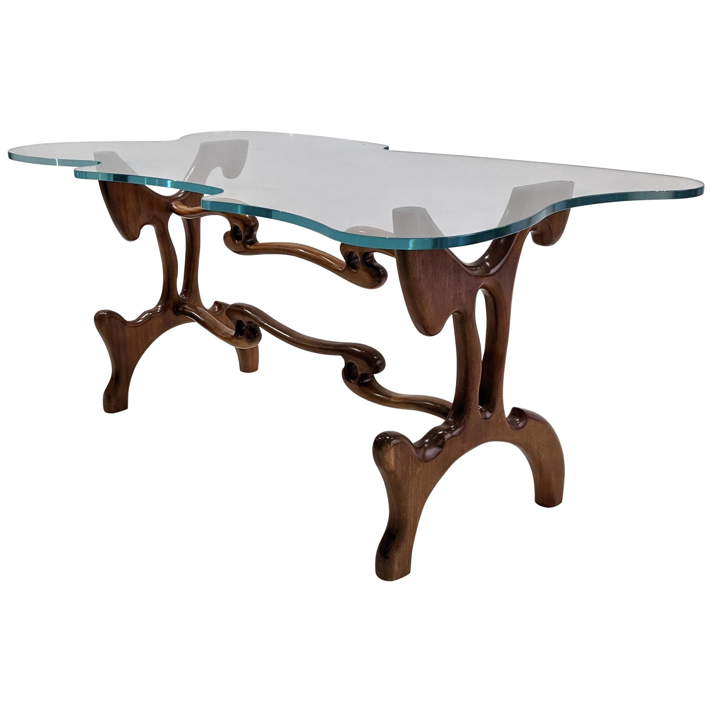 Mahogany Table by Paul Laszlo For Sale
