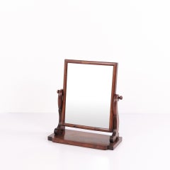 Mahogany Table Mirror from the 19th Century